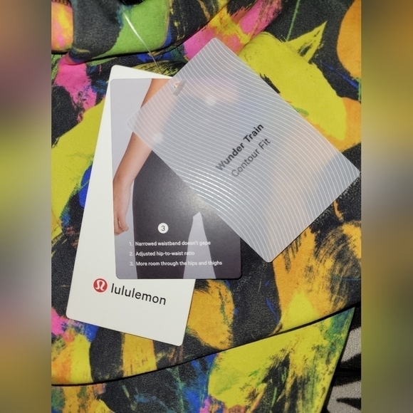 Lululemon Wunder Train Contour Fit High-Rise Tight 25" Undertone Multi Size 4 - Picture 5 of 12